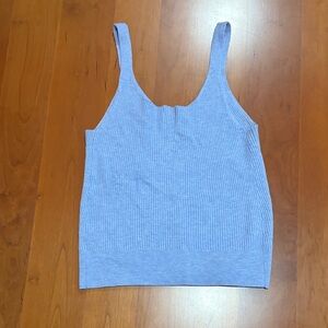 Target Blue Ribbed Women's Tank Top